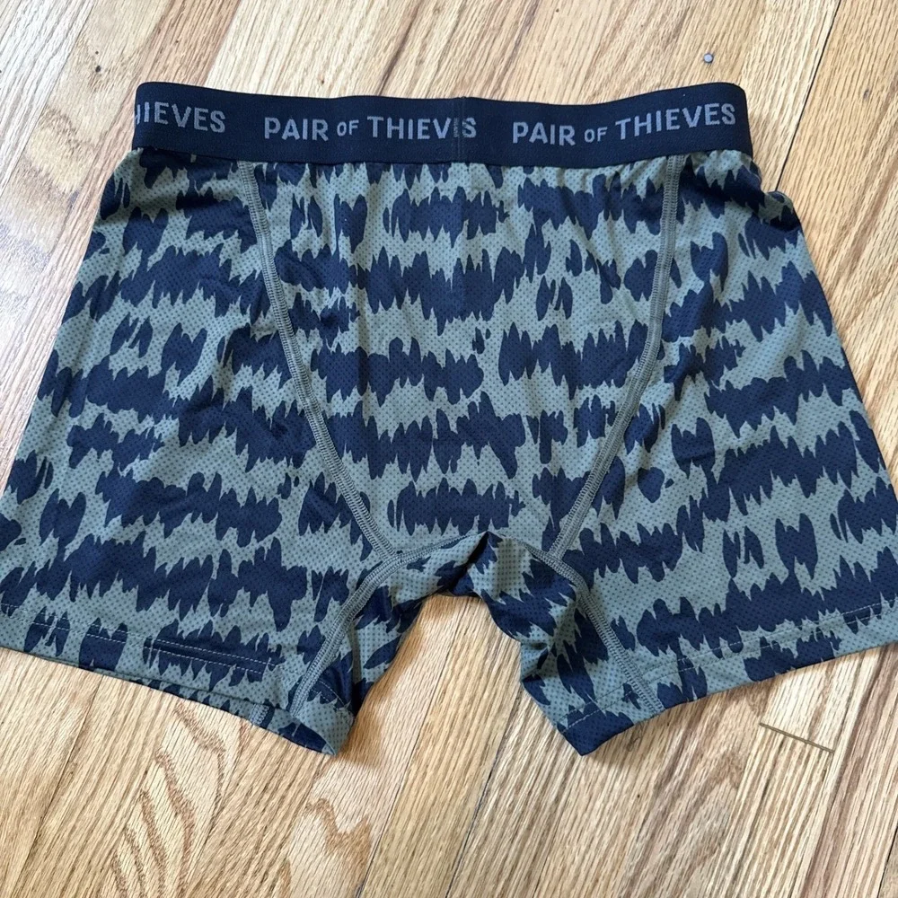 Men's Pair of Thieves SuperFit Vented Mesh Boxer Brief Underwear Size Small